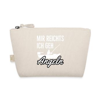 Mir reicht’s ich geh angeln Lustiger Spruch - Bio-Täschchen - Natur - Vorne