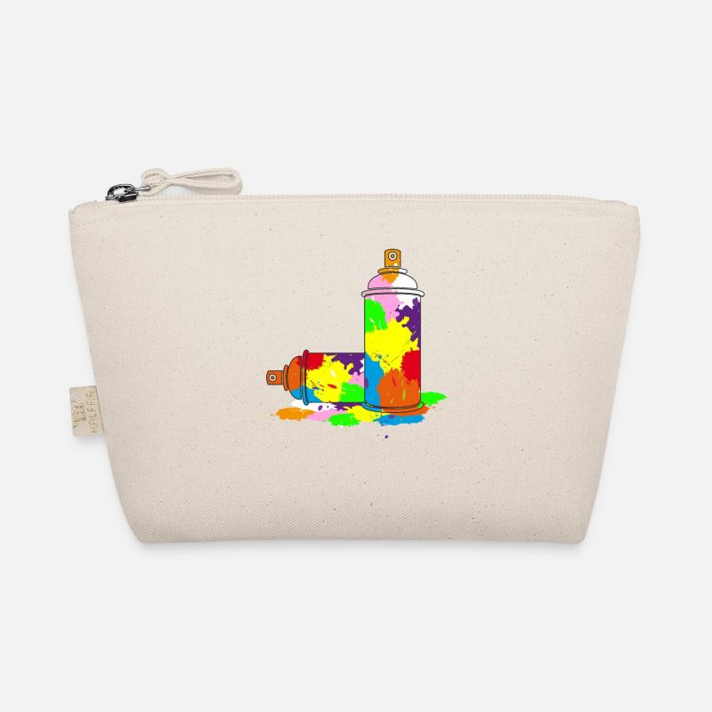 Graffiti Sprühdose Sprayer Dosen Geschenkidee Bio-Täschchen