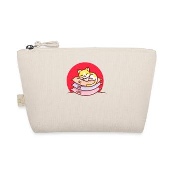 Oreiller en peluche chat toute la journée - Trousse biologique - nature - Devant