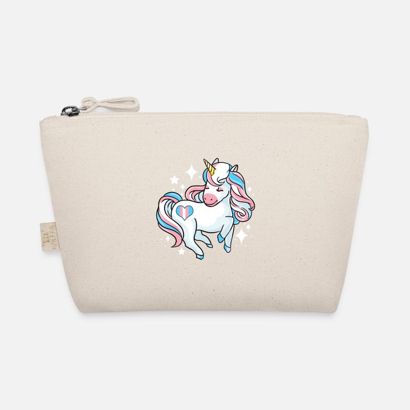 Transgender Einhorn Trans Pride Bio-Täschchen