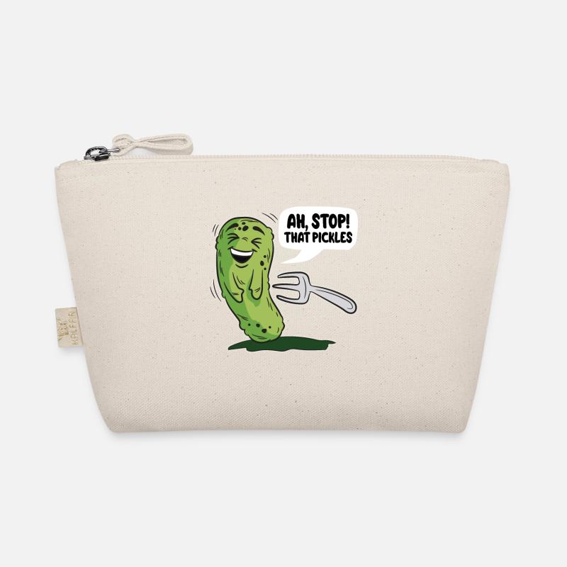 ARRÊTEZ QUE PICKLES dire humour de concombre chatouilleux Trousse biologique