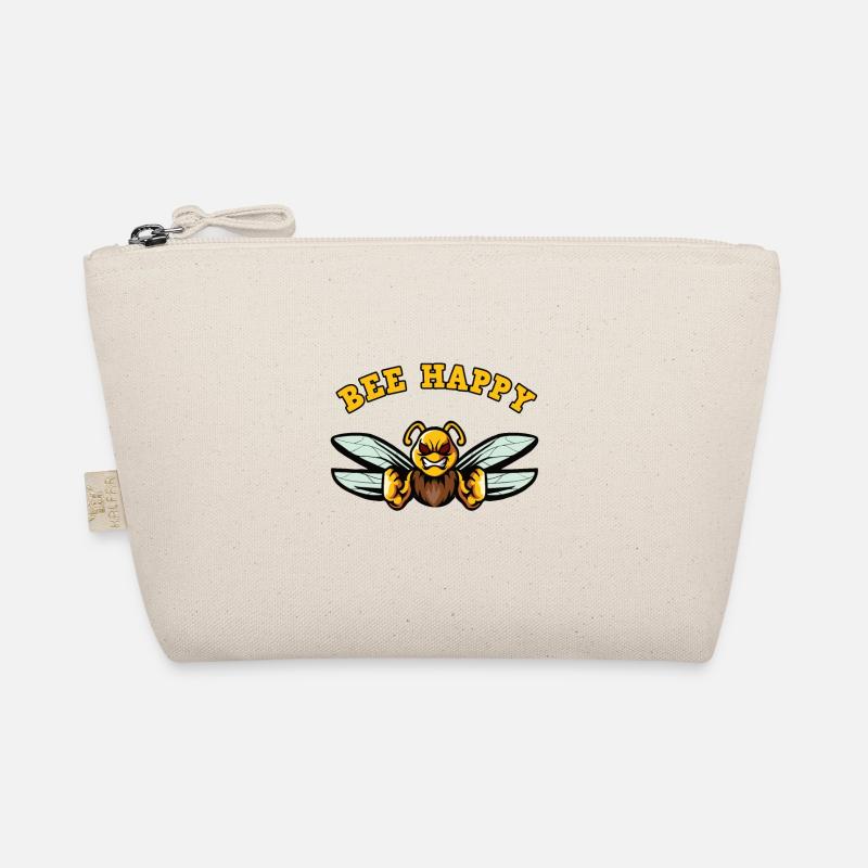 Bee Lucky Motif with Aggression Organic Pouch