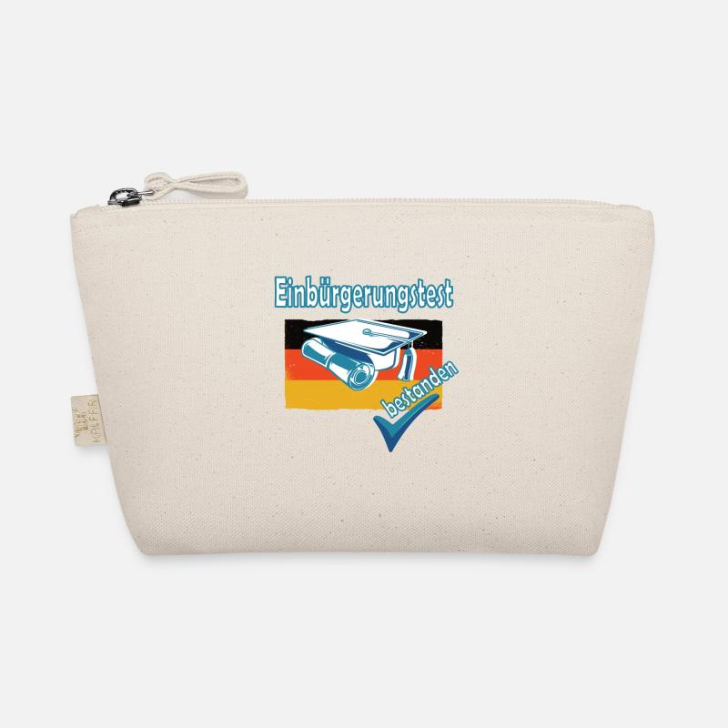 Integrationskurs Deutsch Einbürgerung Geschenk - Bio-Täschchen - Natur