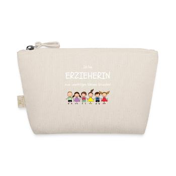 Erzieherin Geschenk aus unzähligen kleinen Gründen - Bio-Täschchen - Natur - Vorne