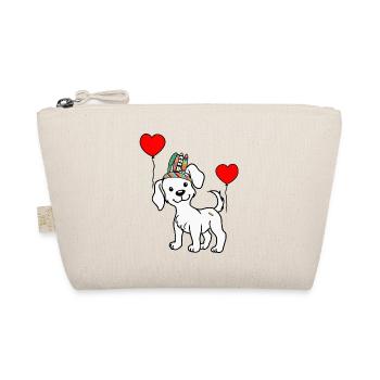 Indiens sauvages animaux salutations d'anniversaire de chien - Trousse biologique - nature - Devant