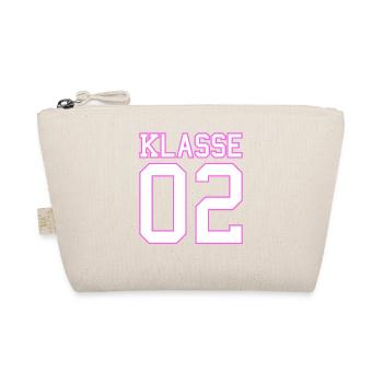Klasse 2 Zweitklässlerin Mädchen Geschenk 2020 - Bio-Täschchen - Natur - Vorne