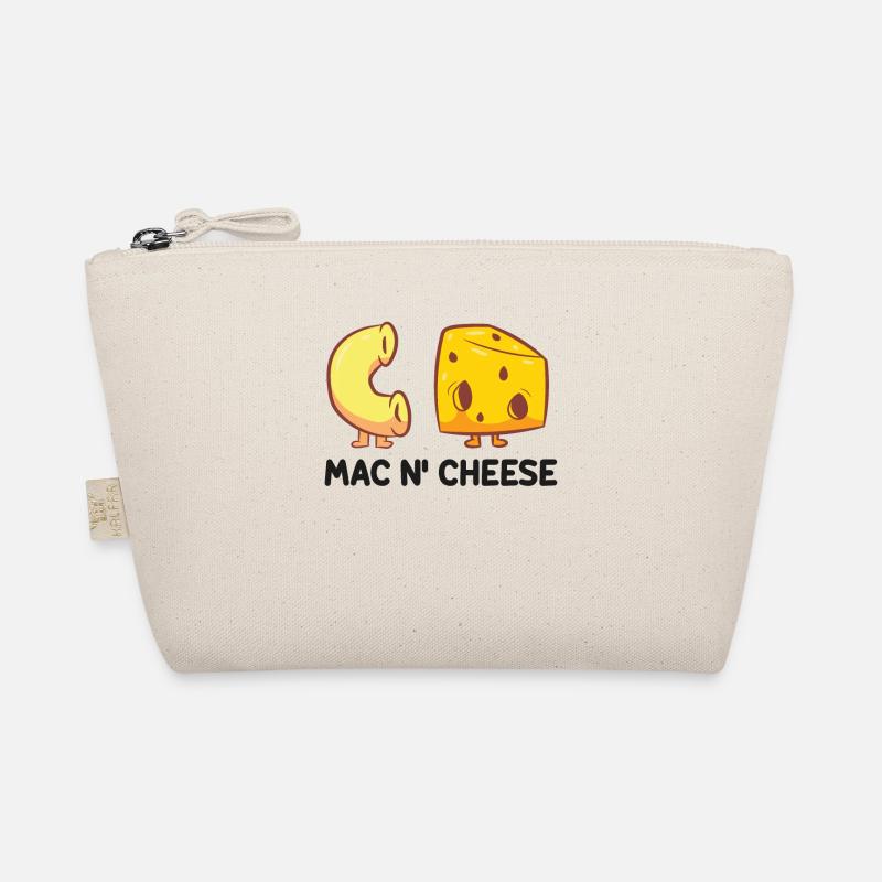 Funny Mac And Cheese Food Lover Powered By Mac & Organic Pouch