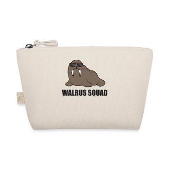 Team Walrus Funny Walrus Squad - Organic Pouch - nature - Front