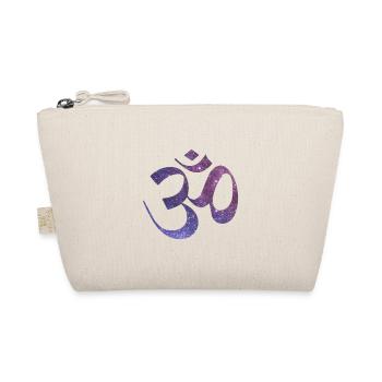 Goa Om Sign Gift - Organic Pouch - nature - Front