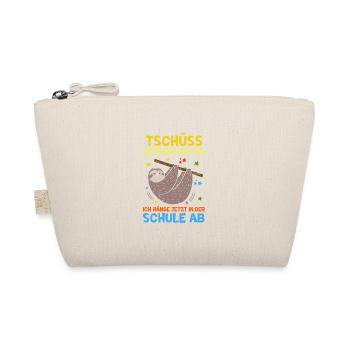 Tschüss Kindergarten - Einschulung - Bio-Täschchen - Natur - Vorne