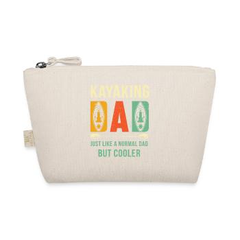 Dad Kayak Shirt - Kayak Lover Gifts - Kayaking Shi - Organic Pouch - nature - Front