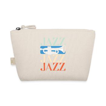 Jazz trumpet trumpet player - Organic Pouch - nature - Front