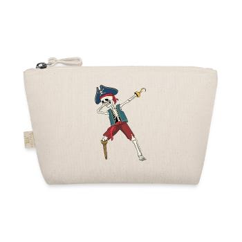 Dabbing Pirate Skeleton Dab Pirate Pirates Pirates - Organic Pouch - nature - Front