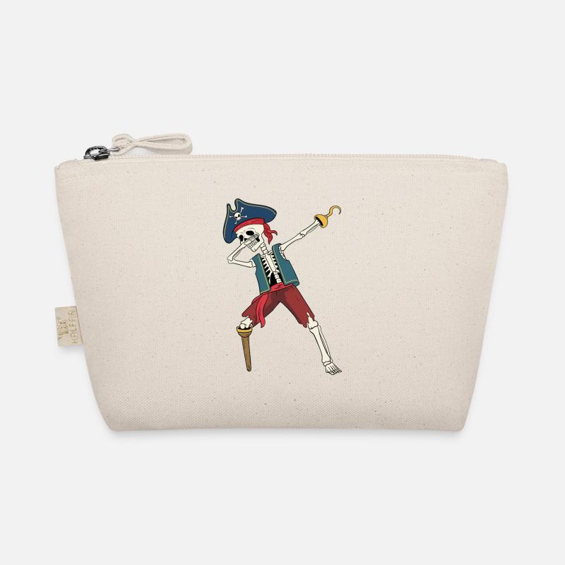 Dabbing Pirate Skeleton Dab Pirate Pirates Pirates Organic Pouch