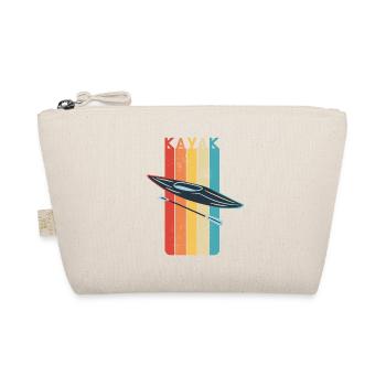 Retro Kayaking Kayak Gift for Kayaker - Trousse biologique - nature - Devant