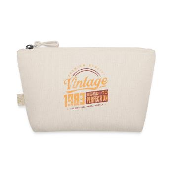 Birthday born in 1983 - Organic Pouch - nature - Front
