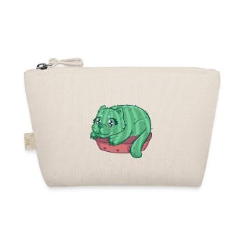 Catcus cat cactus kitten house tiger - Organic Pouch - nature - Front