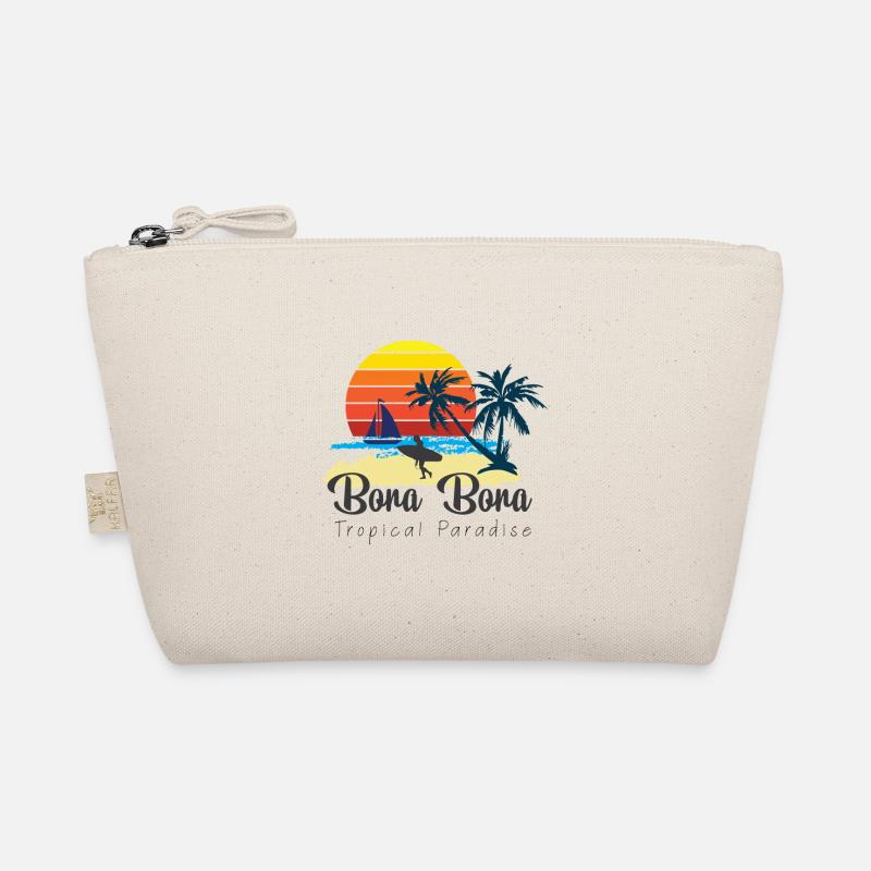 Bora Bora - Sommerurlaub Malediven Reiseziel Gesch - Bio-Täschchen - Natur