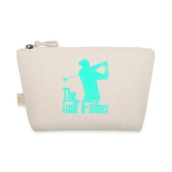 Golf golf father golf player - Organic Pouch - nature - Front