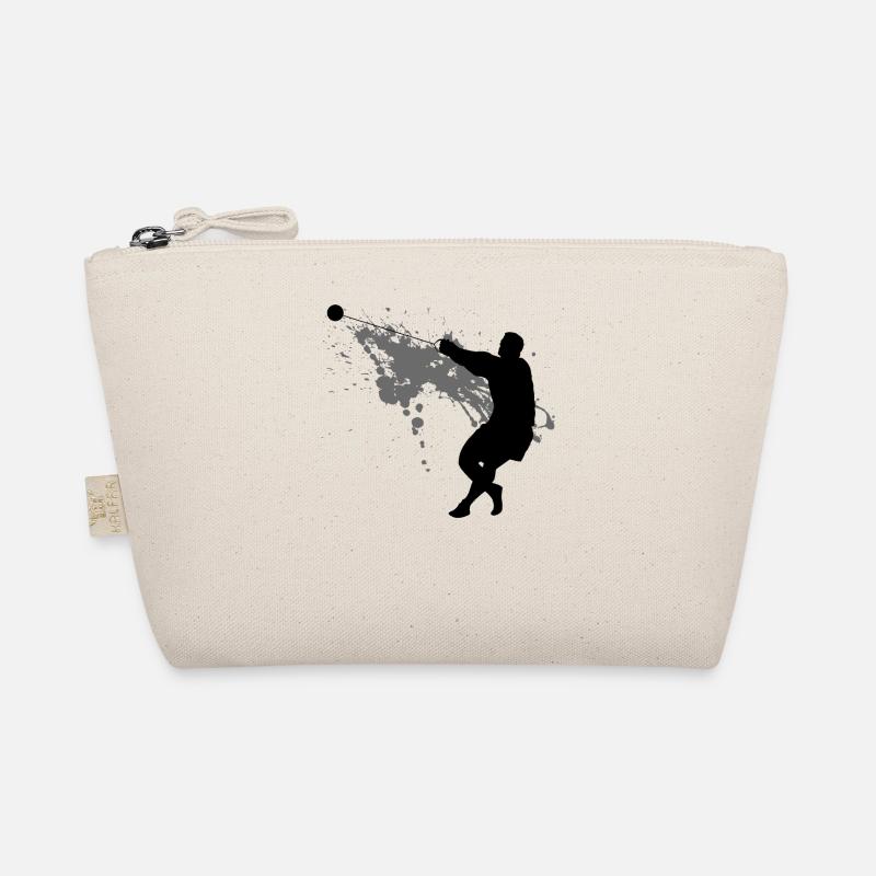 Hammer throw hammer thrower heavy athletics gift Organic Pouch