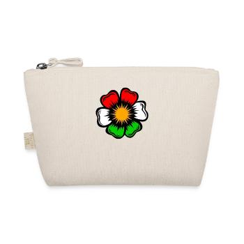 Pop Art Flower Star dans des couleurs fluorescentes - Trousse biologique - nature - Devant