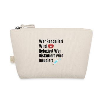 Krankenschwester Geschenk - Bio-Täschchen - Natur - Vorne