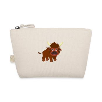 Bison buffalo - Organic Pouch - nature - Front