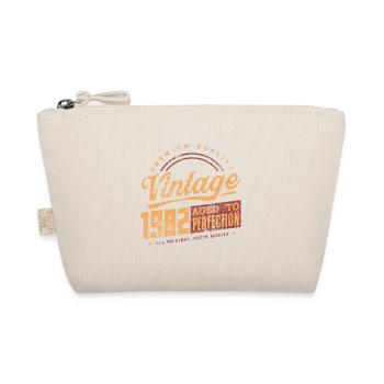 Birthday born in 1982 - Organic Pouch - nature - Front