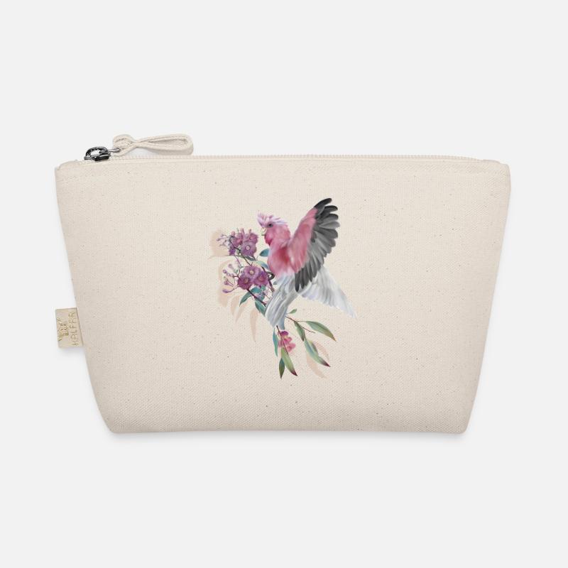 Galah on the eucalyptus flower Organic Pouch
