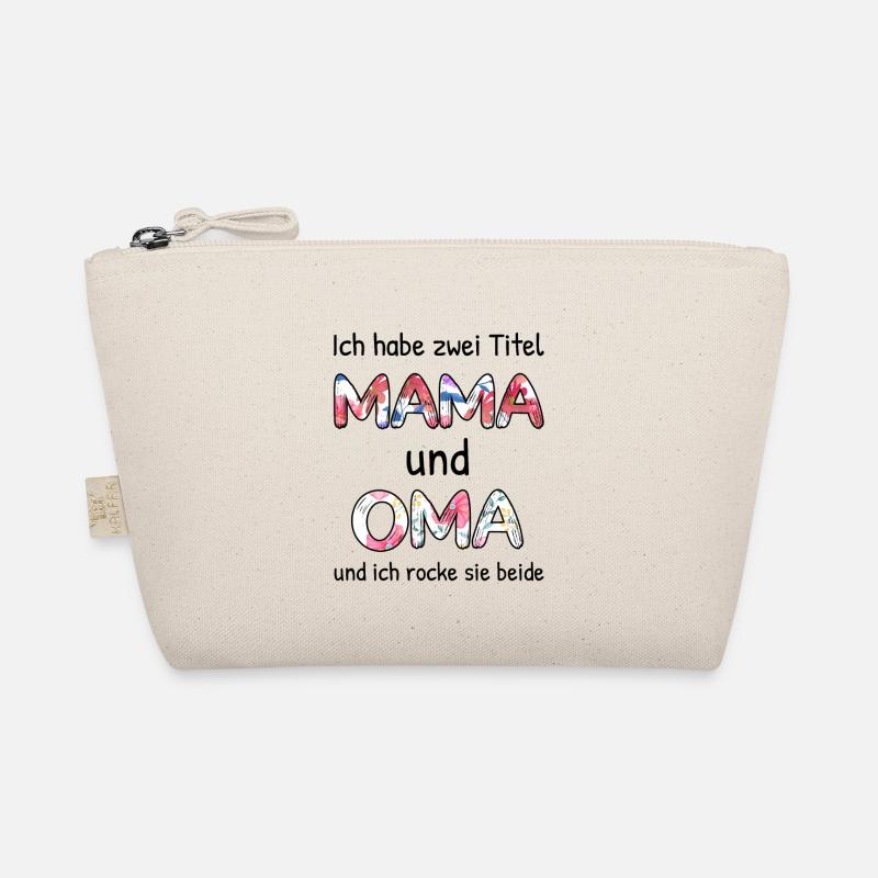 Ich Habe Zwei Titel Mama Und Oma Bio-Täschchen