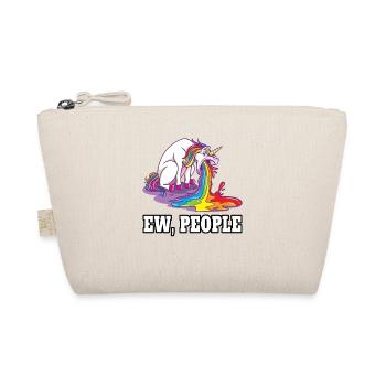Ew People Unicorn - Organic Pouch - nature - Front