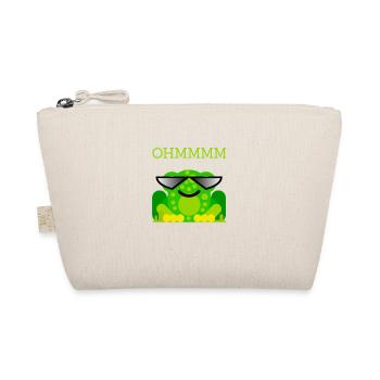 Yoga Frosch Ohmmmm Meditation Programmierer - Bio-Täschchen - Natur - Vorne