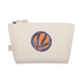 Basketball retro vintage - Organic Pouch - nature - Front