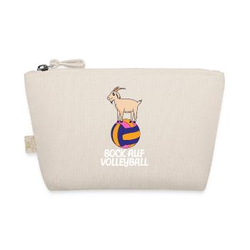 Bock Auf Volleyball Wortwitz - Bio-Täschchen - Natur - Vorne