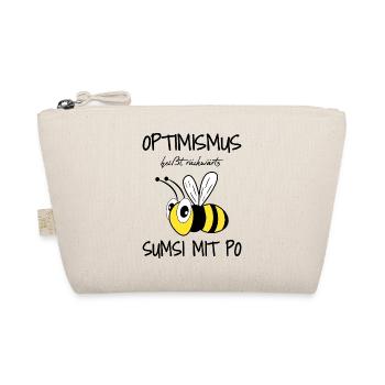 Sumsi Mit Po Imker Optimismus Bienen Geschenk - Bio-Täschchen - Natur - Vorne