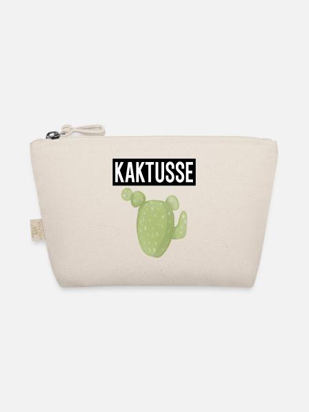 Kaktusse witziger Spruch Kaktus lustig - Bio-Täschchen - Natur