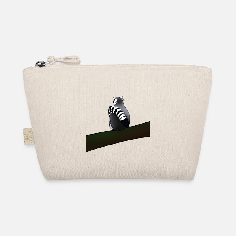 Lemur & Lemur monkey gift for monkey friends Organic Pouch