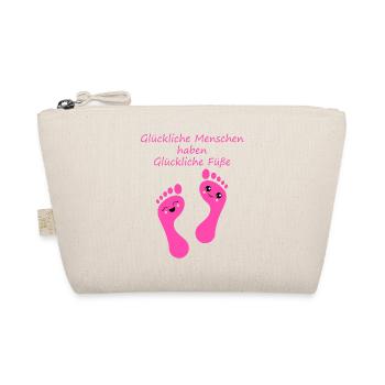 Fußpflege Pediküre Podologe Nagelstudio Geschenk - Bio-Täschchen - Natur - Vorne