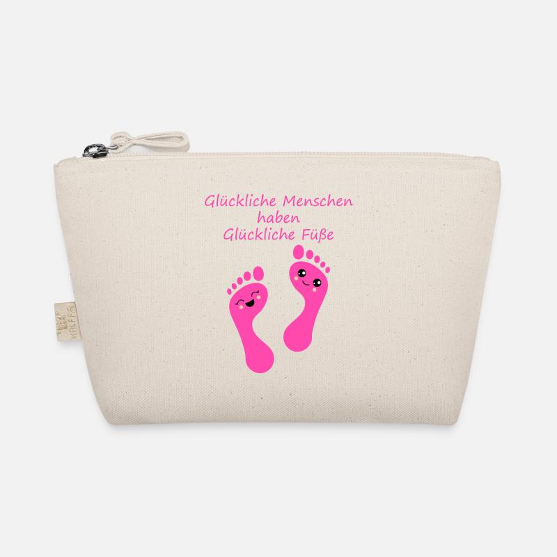Fußpflege Pediküre Podologe Nagelstudio Geschenk - Bio-Täschchen - Natur