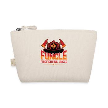 Funcle Firefighting Uncle Fire Department Uncle - Organic Pouch - nature - Front