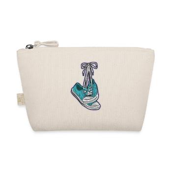 CHUCKS shoes knotted sneaker sneakers love - Organic Pouch - nature - Front