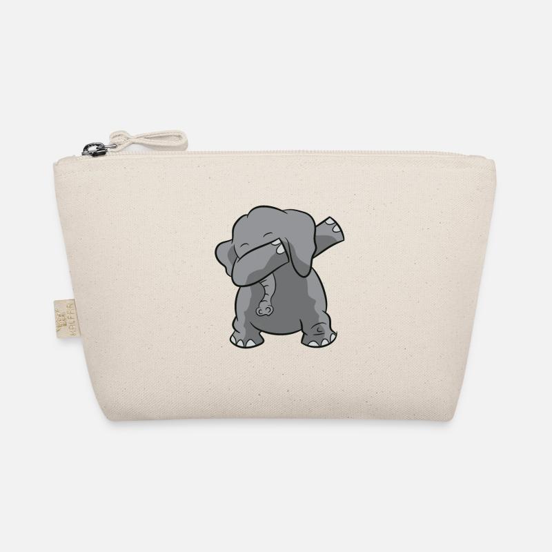 Lustiger Dabbender Elefant Dabbing Elefanten Bio-Täschchen