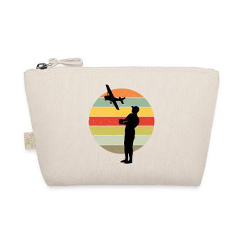 Modèle de vol modèle constructeur avion rétro cadeau - Trousse biologique - nature - Devant