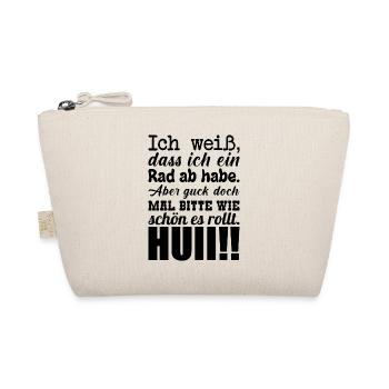 lustiger Spruch Witziges Geschenk Büro Bürohumor - Bio-Täschchen - Natur - Vorne