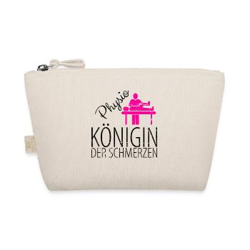 Physiotherapeut Humorvoll Geschenk Spruch Lustig - Bio-Täschchen - Natur - Vorne