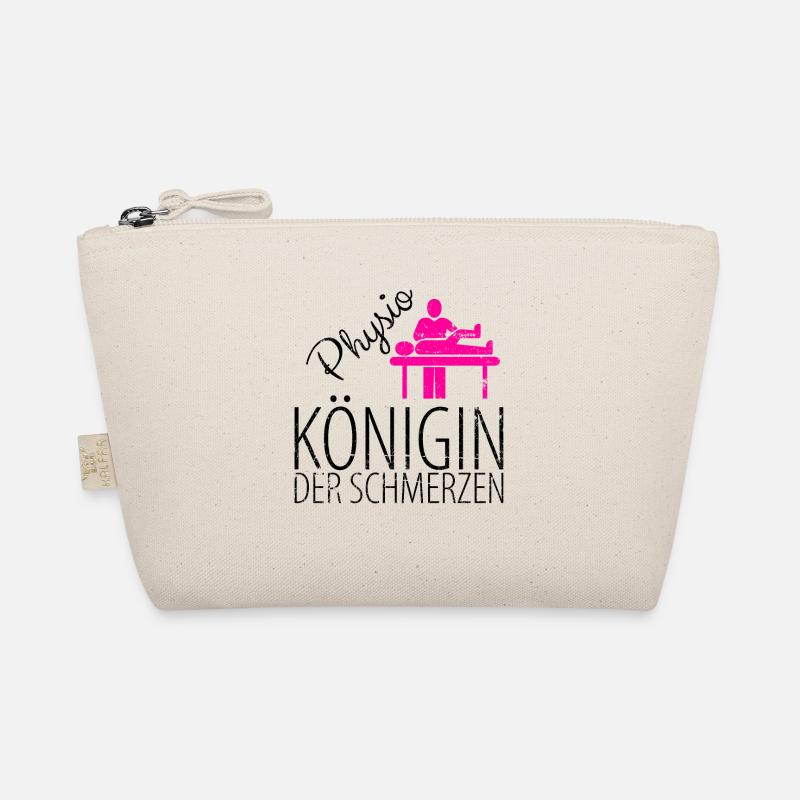 Physiotherapeut Humorvoll Geschenk Spruch Lustig - Bio-Täschchen - Natur