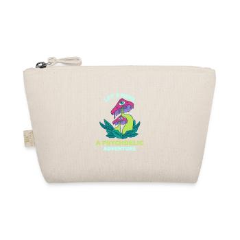 Mushrooms Mushroom Psychedelic Adventure Gift - Organic Pouch - nature - Front