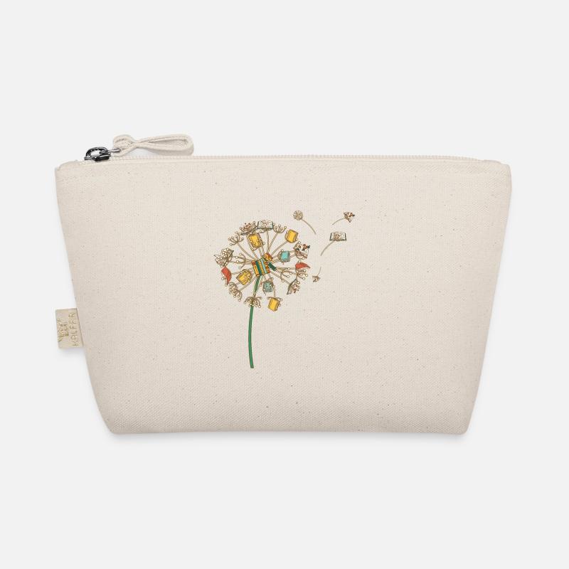 Dandelion Books Flower Fly Reading Fan - Bio-Täschchen - Natur