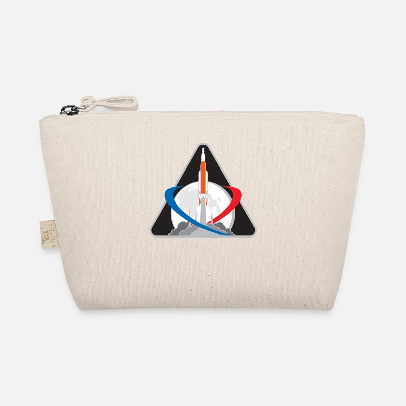 NASA Artemis Exploration Mission Moon Space Rocket Organic Pouch