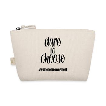 Girl power Girl power Girl power Feminism - Organic Pouch - nature - Front